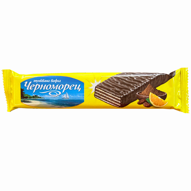Überzogene Waffel „Chernomorets“48g.