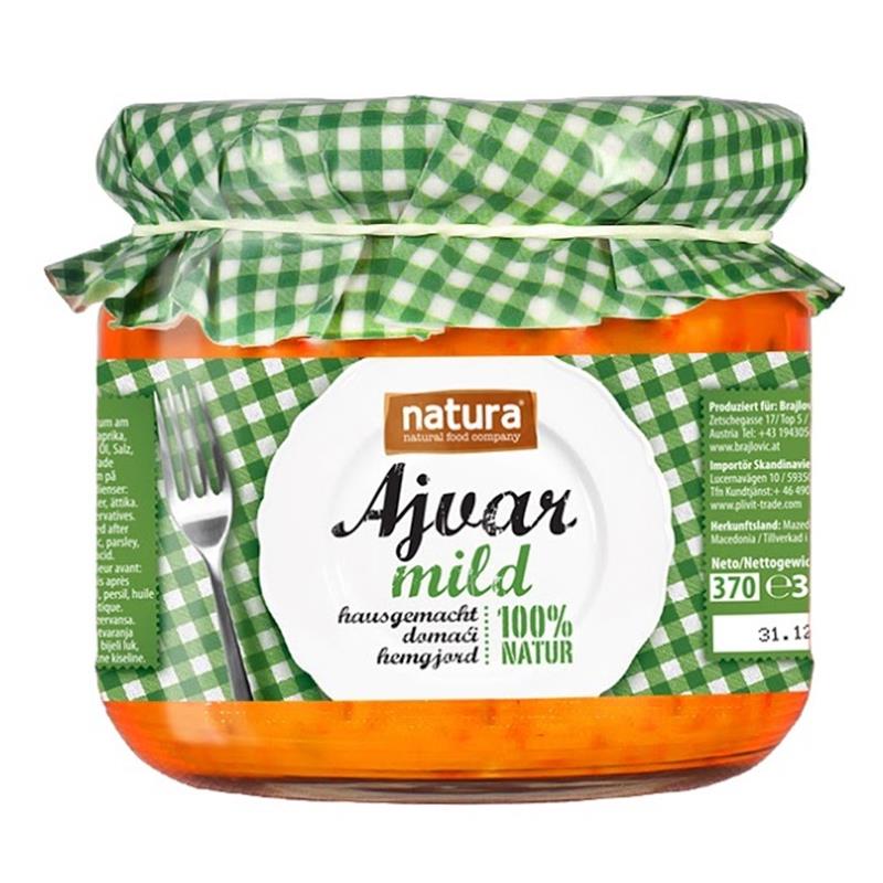 Ajvar Mild 360g NATURA