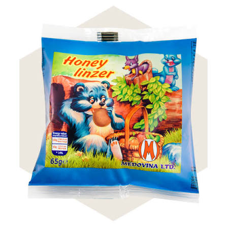 ''Meden Linzer'' Lebkuchen 65g MEDOVINA