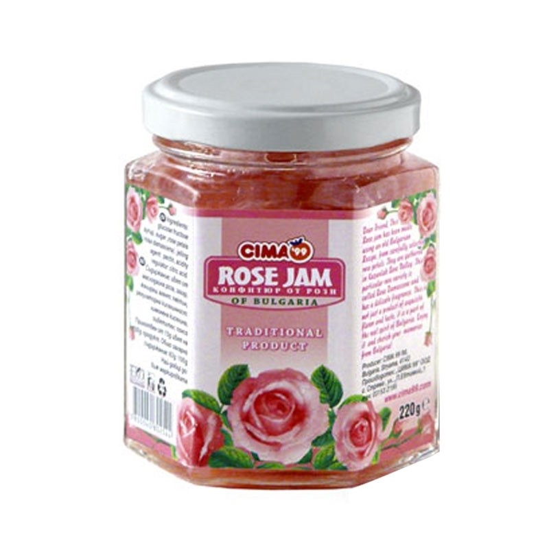 Rosenkonfitüre 220g, Cima