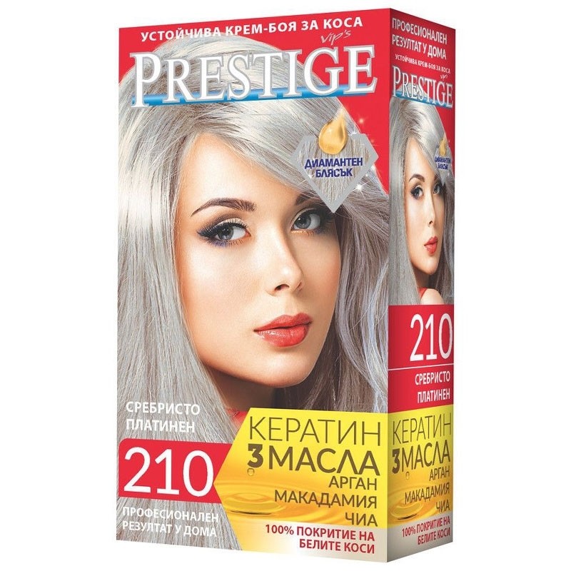 Prestige 210 Silber-Platin-Haarfarbe