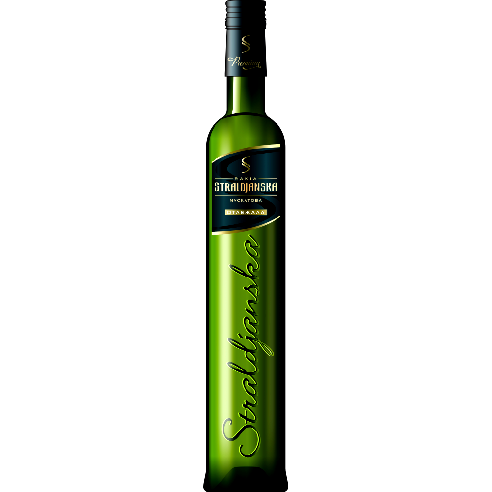 Straldzhan Muscat gereifter Brandy 500 ml
