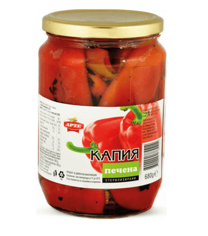 Paprika eingelegt Arte ohne Essig 680g