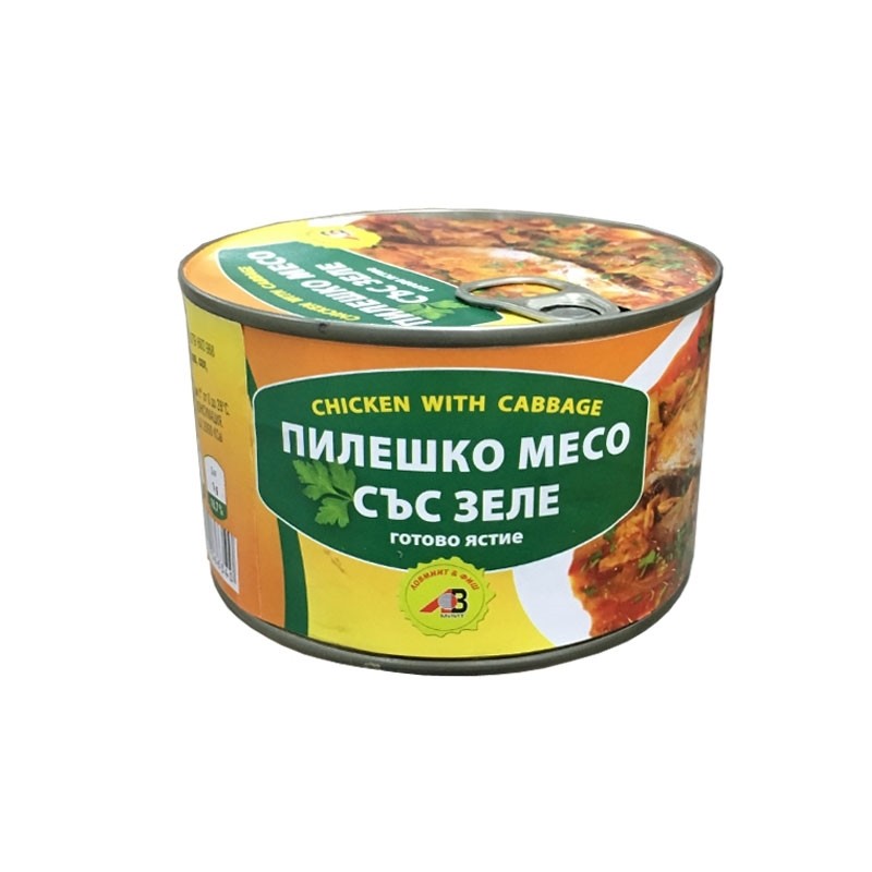 Hühnerfleisch mit Kohl 410g