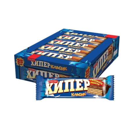 Waffelriegel Hiper Classic BOX 50g*25st PRESTIGE