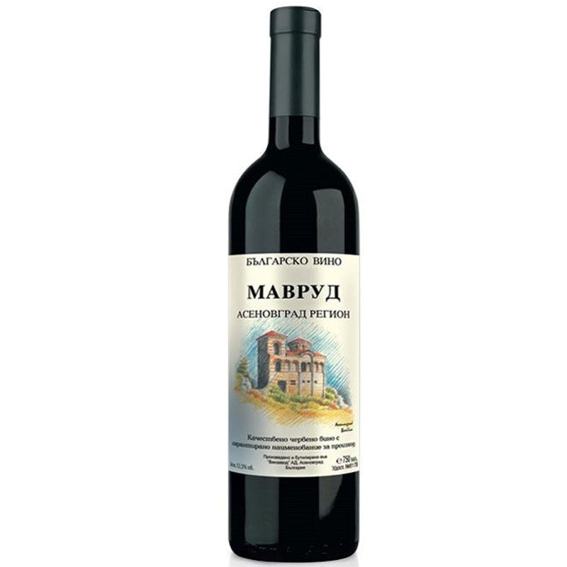 Mavrud 0,75l, ASENOVGRAD