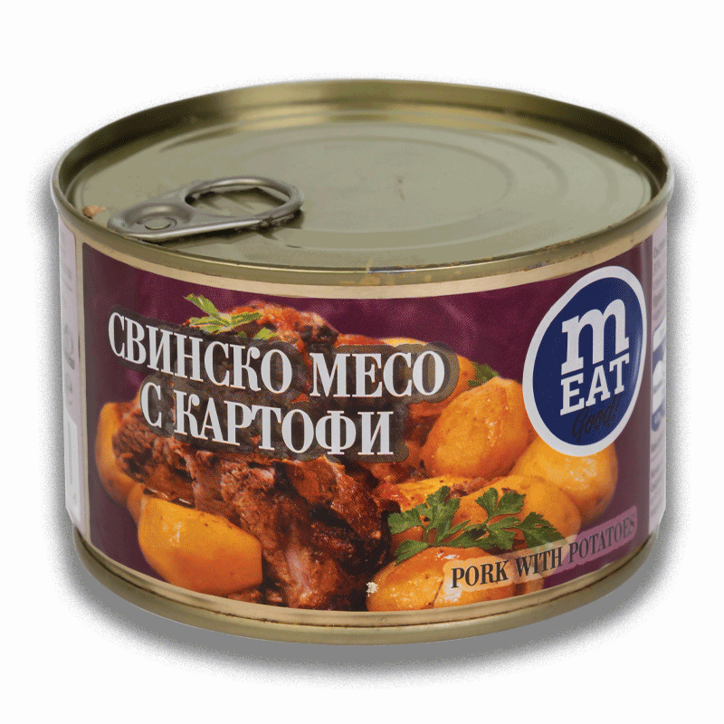 Schweinefleisch mit Kartoffeln 410g, MARAIDA