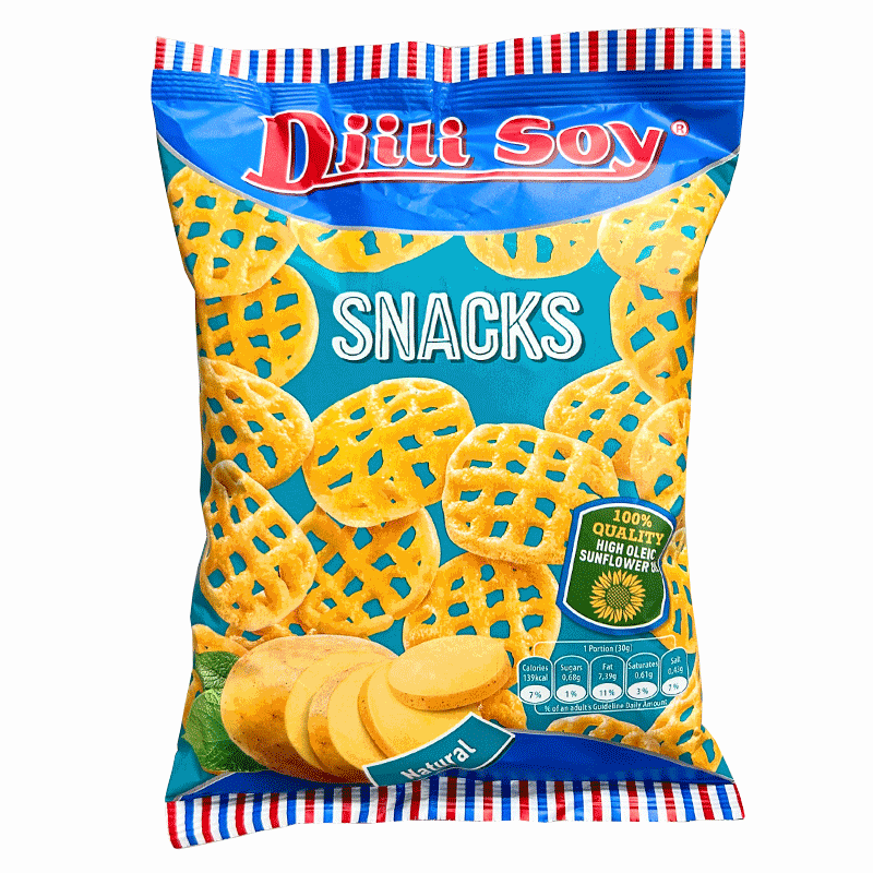 Kartoffelsnack 65g, DJILI SOY