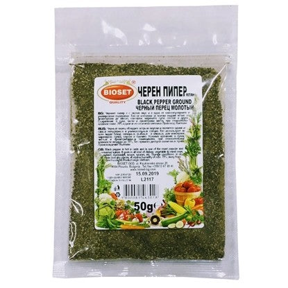 Pfeffer gemahlen 50g BIOSET