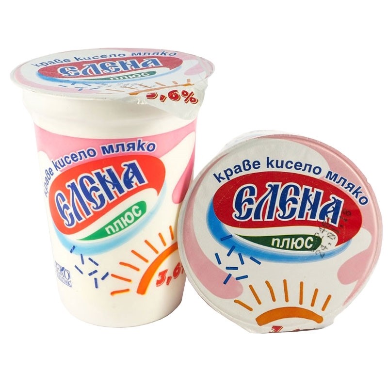 Joghurt 3,6%, 400g, ELENA