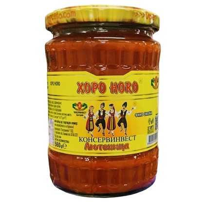 Lyutenitsa ''Horo'' 560g KONSERVINVEST