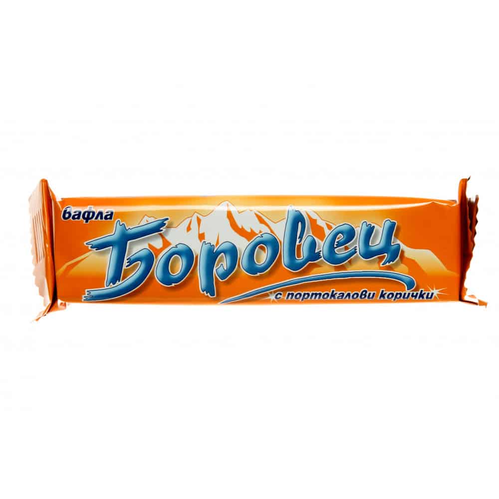 Waffel Borovets Orange 52g