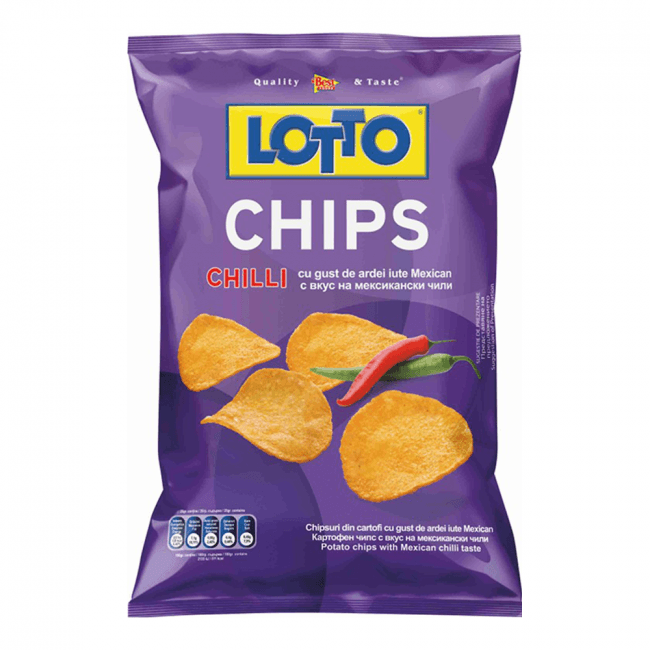 Chips mit Chilli 100g LOTTO