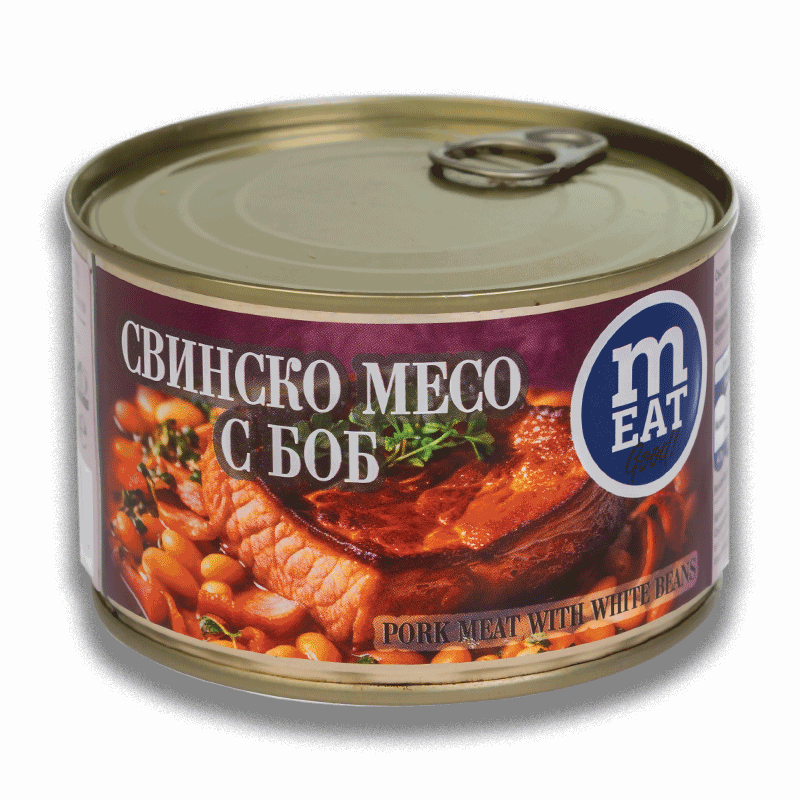 Schweinefleisch mit Bohnen 410g, MARAIDA