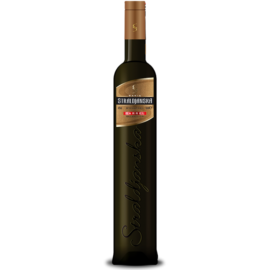 Straldjanska Barrel Selection Muscat gealtert Rakia 500 ml 40%