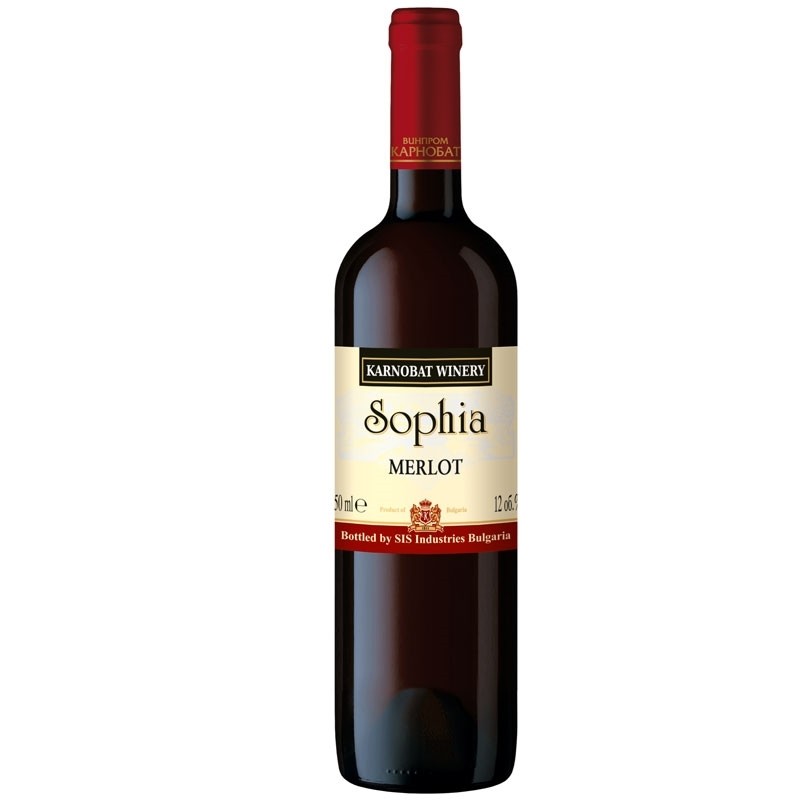 Merlot Sofia 0,75l, KARNOBAT