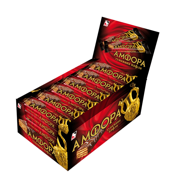 КРИСТАЛ ВАФЛА АМФОРА 50 ГР. 24 БР