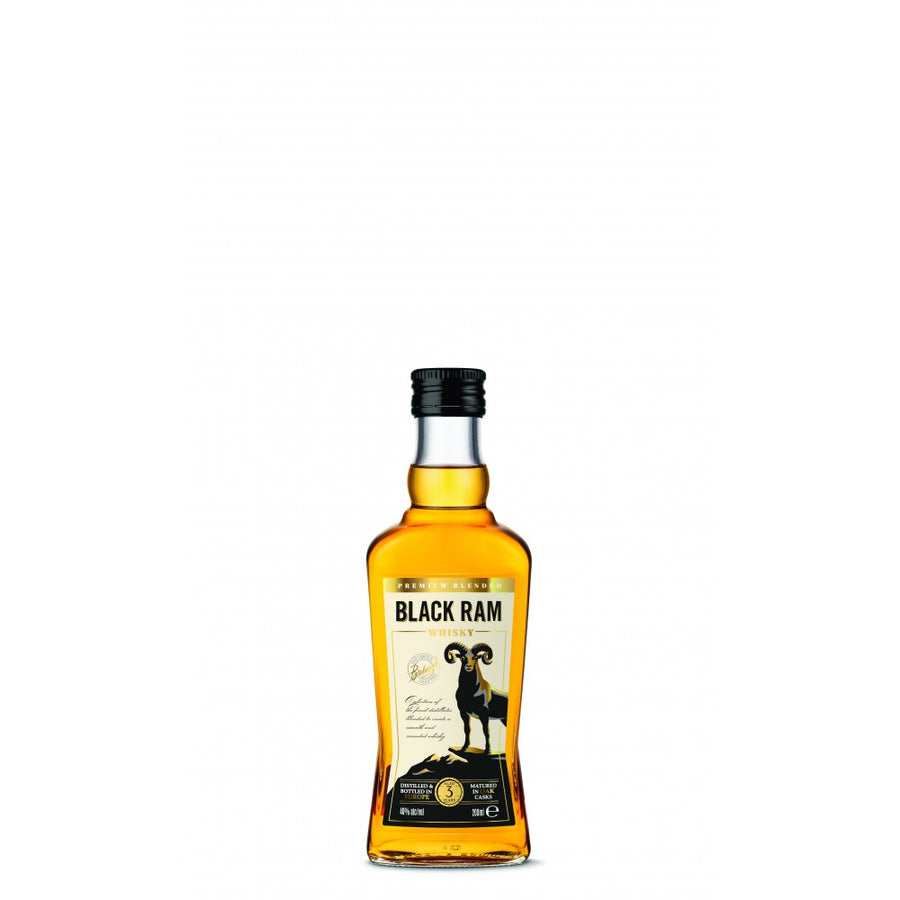 Black Ram Whisky, Glas 200 ml