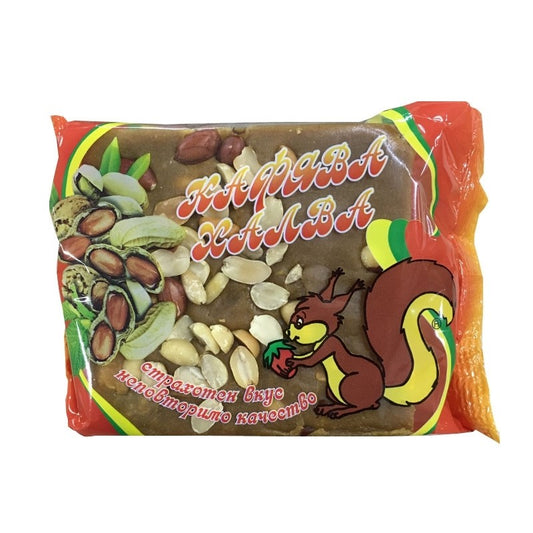 Braune Halva „Dyusena“mit Erdnüsse 350g