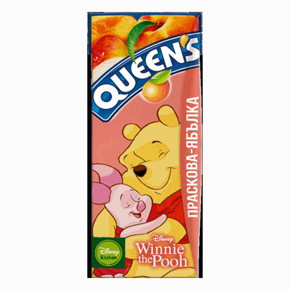 Saft Pfirsich-Apfel ''Winnie Pooh'' 200ml QUEENS
