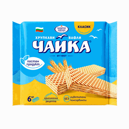 Waffelriegel ''Chaika'' 150g ZAHARNI ZAVODI