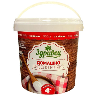Hausgemachter Joghurt 4%, 950g, ZDRAVETS