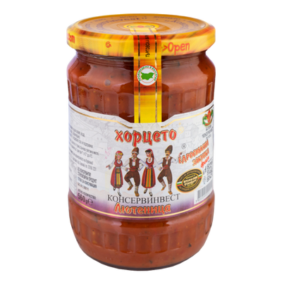 Lyutenitsa grobgemahlen ''Zakuska'' 560g HORCETO