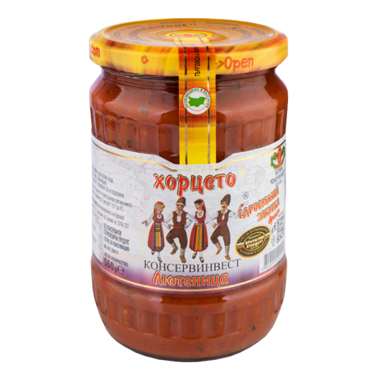 Lyutenitsa grobgemahlen ''Zakuska'' 560g HORCETO