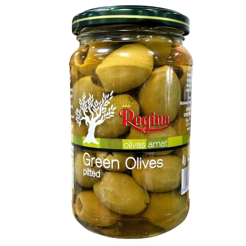 Grüne Oliven ohne Stein 180g, REGINA