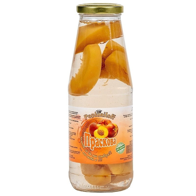 Pfirsich-Trinkkompott 720ml, POPKIRILOFF