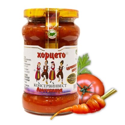 Lyutenitsa ''Zakuska/Frühstück'' grobgemahlen 300g KONSERVINVEST
