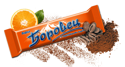Waffel „Borovets“ mit Orangengeschmack 55g.