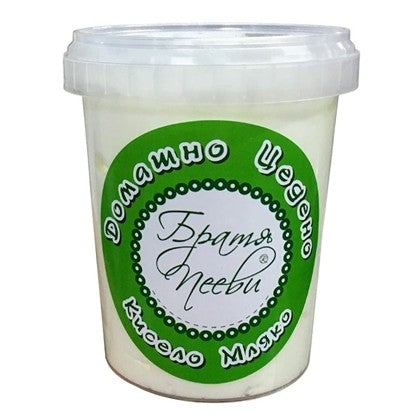 Sahne Joghurt ''Cedeno Mliyako'' 500g BRATIYA PEEVI