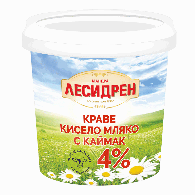 Joghurt 4% 990g, LESIDREN