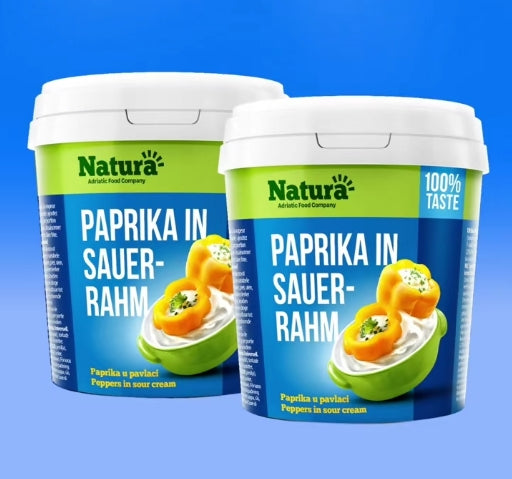 Paprika in Sauerrahm 700g NATURA