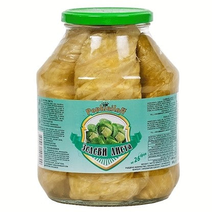 Krautblätter Glas 1.650g POPKIRILOFF
