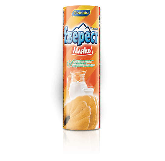 Milchkekse "Everest" 215g, POBEDA