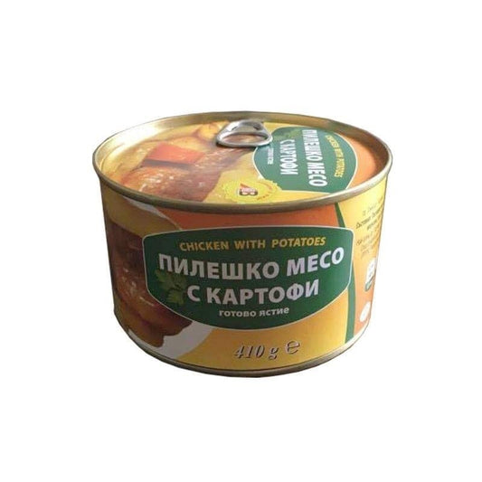 Пилешко Месо с Картофи 410гр