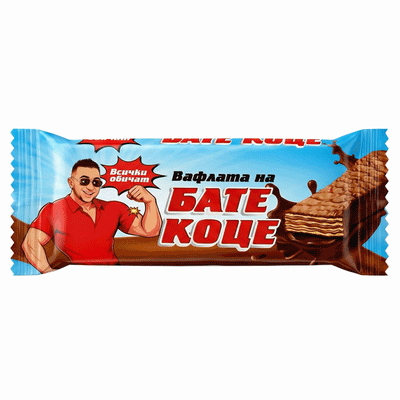 Waffel mit Schokolade "Bate Kotse" 50g