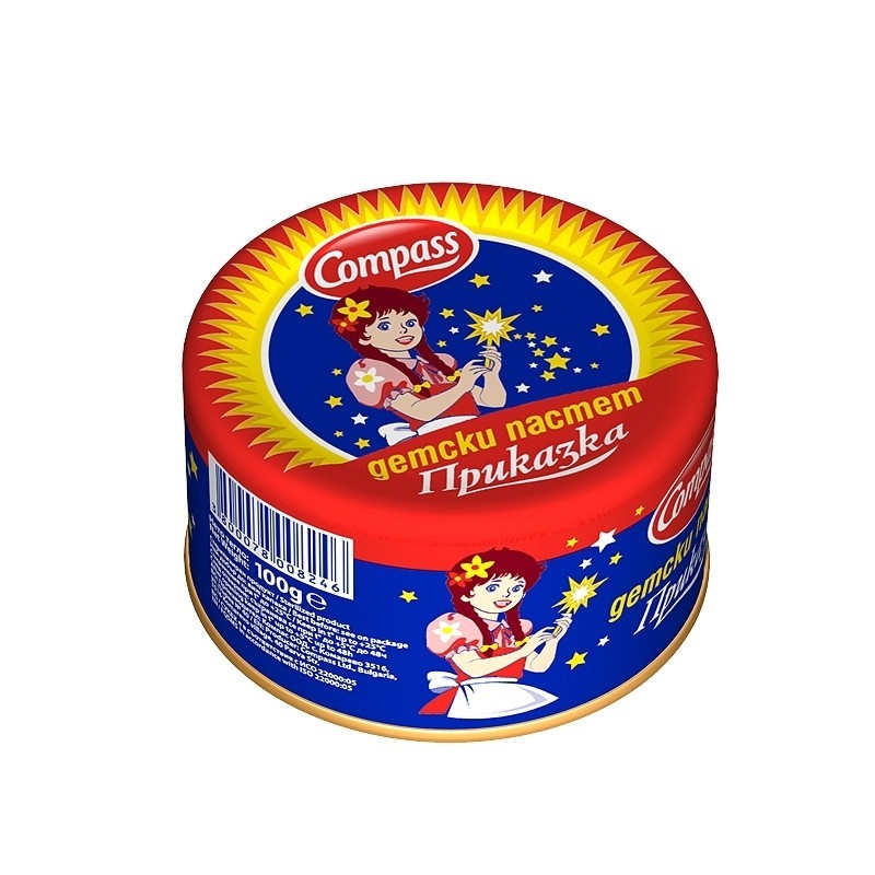 Pastete-Prikazka 100g, COMPASS