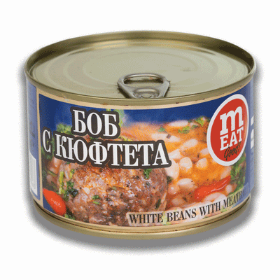 Bohnen mit Hackbällchen 410g, MARAIDA