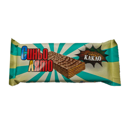 Waffelriegel ''Blauer Sommer'' Kakao 63g BG LINE