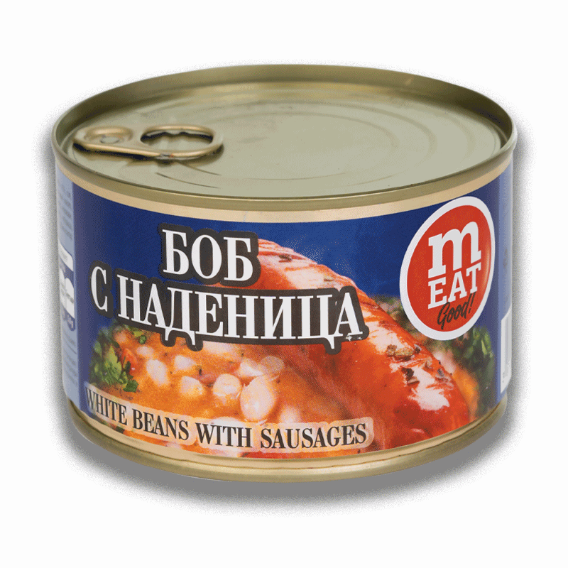 Bohnen mit Wurst 410g, MARAIDA