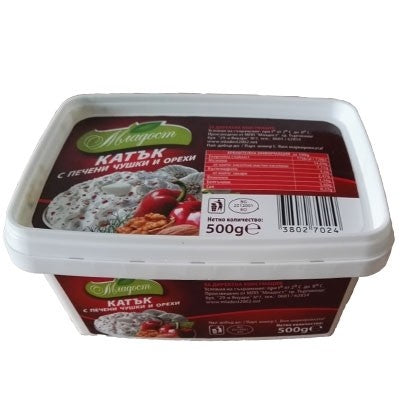 Katak mit Paprika und Walnüssen 500g, MLADOST