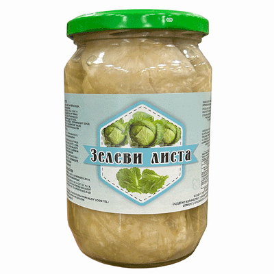 Sauerkrautblätter 720g, POPKIRILOFF
