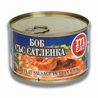 Bohnen mit Bratwurst 410g, MARAIDA