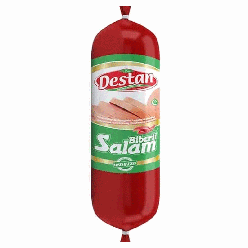 Hähnchen- Biberli-Salami 400g, Destan