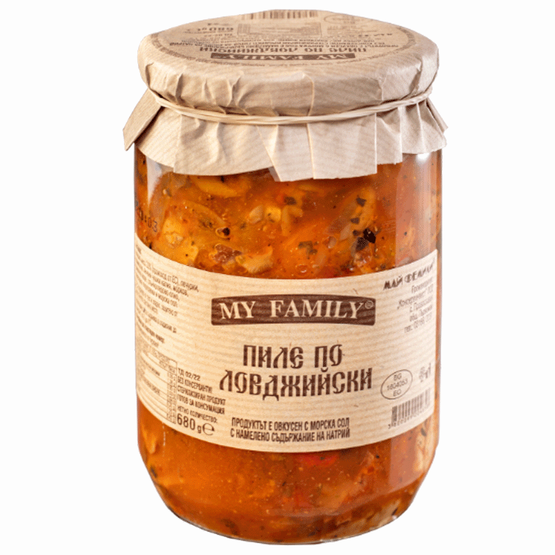 Hähnchen Jäger-Art 680g, MY FAMILY