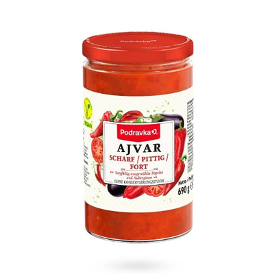 Ajvar Scharf 690g PODRAVKA