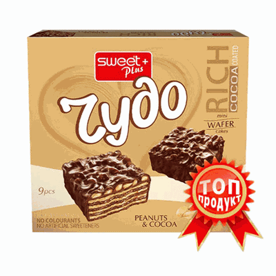 Waffelriegel ''Chudo'' 165g SWEET PLUS